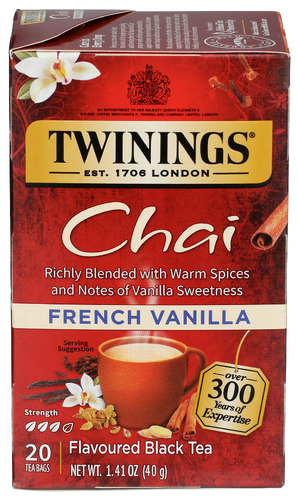 Twining Tea Tea Chai Frnch Vnla 20 Bg