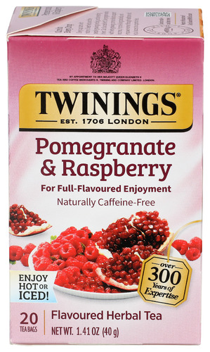 Twining Tea Tea Hrbl Pmgrnt & Rspbry 20 Bg