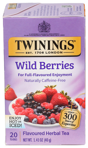 Twining Tea Tea Hrbl Wild Berry 20 Bg