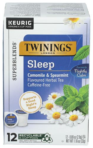 Twining Tea Tea Kcup Bedtime Blend 12 Pc