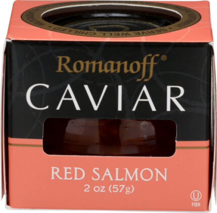 Romanoff Caviar Red Salmon Select 2 Oz