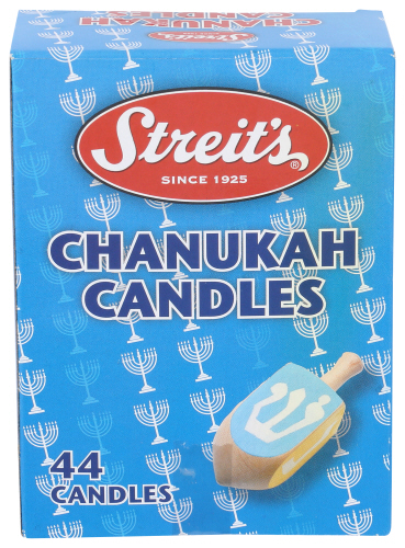 Streits Candle Chanukah 44 Pc