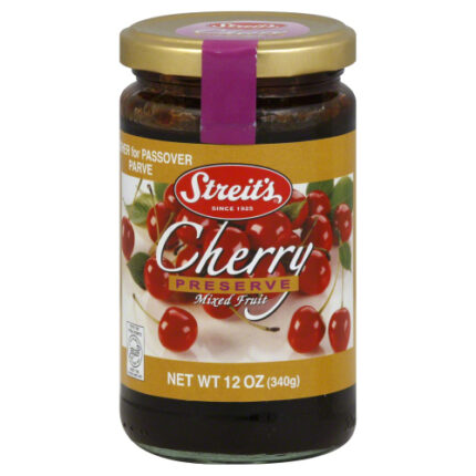 Streits Preserve Red Cherry 12 Oz