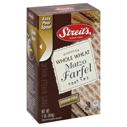 Streits Matzo Farfel Wwht Po 16 Oz