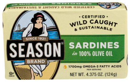 Seasons Sardine Club Ooil 4.38 Oz