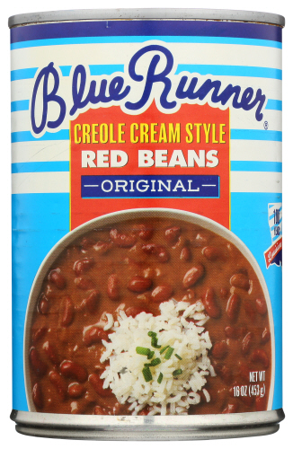 Blue Runner Bean Red Cream Style 16 Oz