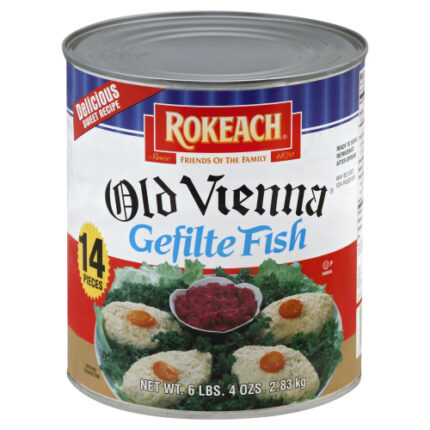 Rokeach Fish Gefilte Old Vienna 14Pc 6.25 Lb
