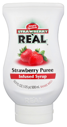 Re Al Infused Exotics Syrup Strawberry Real 16.90 Fo