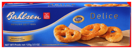 Bahlsen Cookie Delice 3.50 Oz