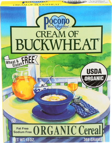 Pocono Cereal Crm Bckwht Org 13 Oz