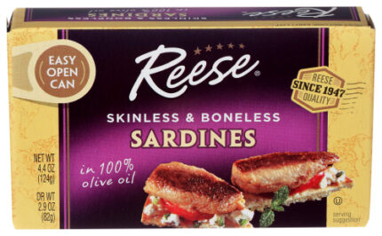 Reese Sardine Sknls Bnls Oovo 4.38 Oz