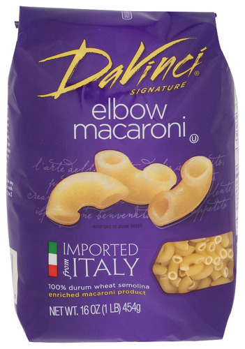 Davinci Pasta Elbow Macaroni 16 Oz