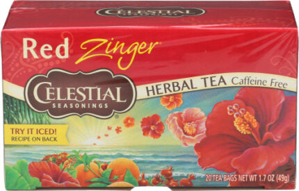Celestial Seasonings Tea Herb Red Zinger 20 Bg
