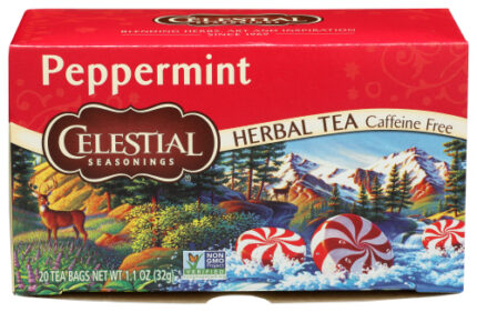 Celestial Seasonings Tea Herb Peppermint 20 Bg