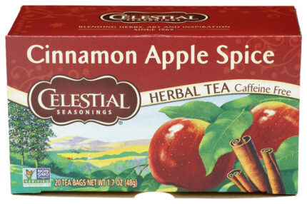 Celestial Seasonings Tea Herb Cinnamon Apple Spice 20 Bg