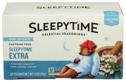 Celestial Seasonings Tea Herb Slpytime Xtra 20 Bg