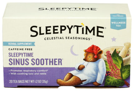 Celestial Seasonings Tea Slpytime Sinus Sthr 20 Bg
