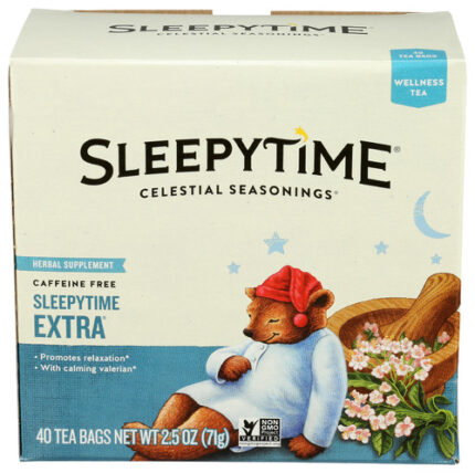 Celestial Seasonings Tea Wellness Slepytim Ext 40 Bg