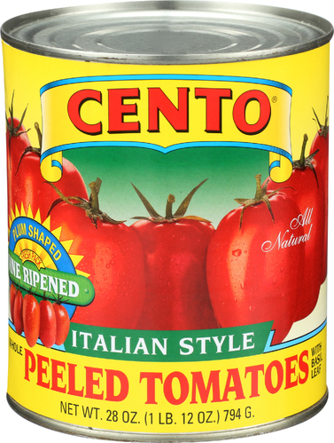 Cento Tomato Plum Peeled 28 Oz