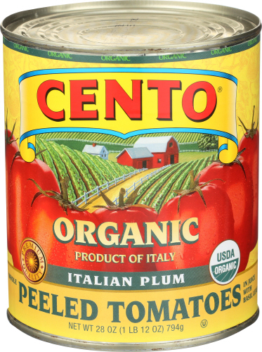Cento Tomato Whole Org 28 Oz