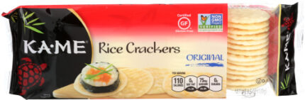 Ka Me Rice Crkr Plain 3.50 Oz