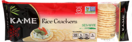 Ka Me Rice Crkr Sesame 3.50 Oz