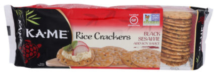 Ka Me Rice Crkr Blck Ssm&Sce Gf 3.50 Oz