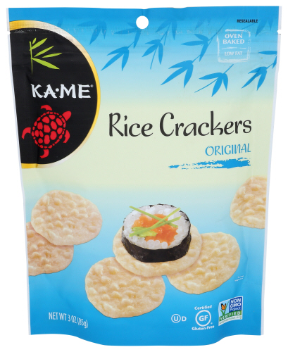 Ka Me Cracker Rice Original 3 Oz