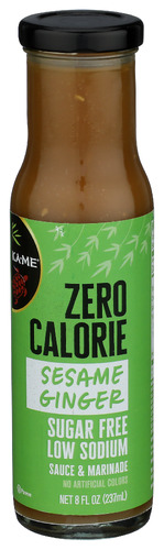Ka Me Sauce Sesame Gngr Zr Cal 8 Oz