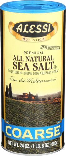 Alessi Sea Salt Coarse 24 Oz