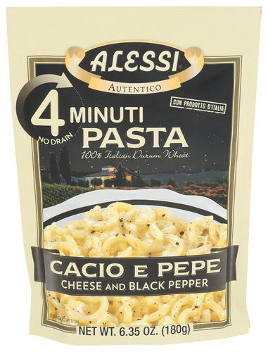 Alessi Pasta Cacio E Pepe 6.35 Oz