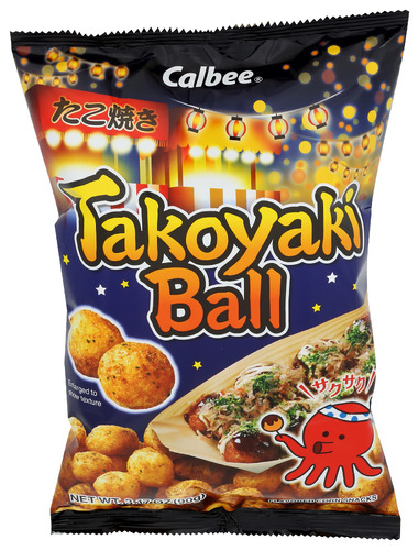 Calbee Snack Corn Takoyaki 3.17 Oz
