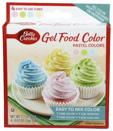 Betty Crocker Food Coloring Pastel 2.70 Oz