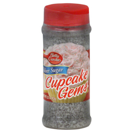 Betty Crocker Decor Sugar Silver 2.20 Oz
