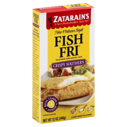 Zatarains Breading Fish Fry Crispy 12 Oz