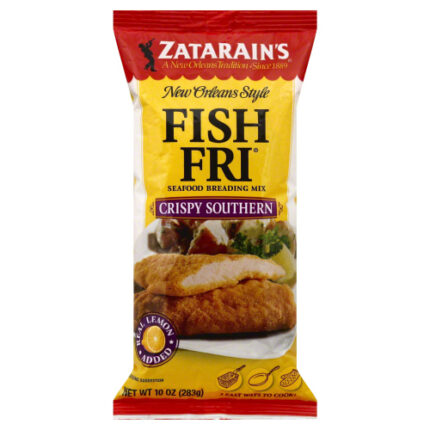 Zatarains Ssnng Fish Fri Crspy Plybg 10 Oz