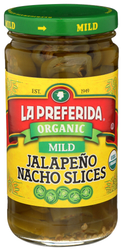 La Preferida Pepper Jlpno Slice Mild Org 11.50 Oz