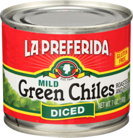 La Preferida Chiles Green Diced 7 Oz