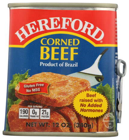 Hereford Corned Beef Canned 12Oz 12 Oz
