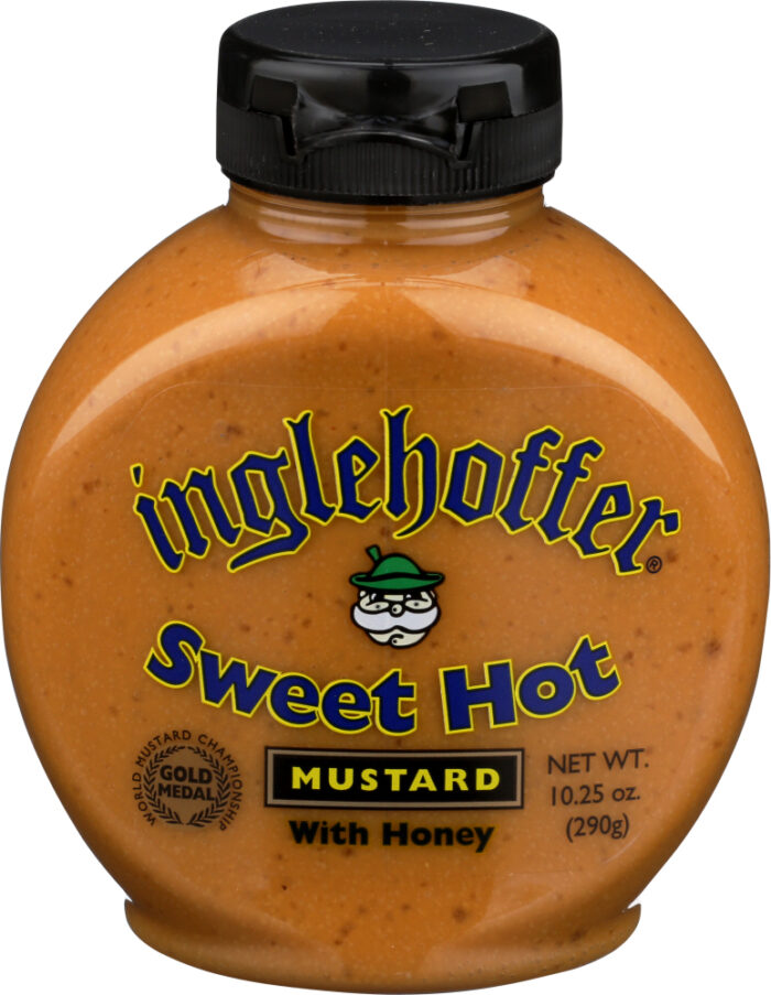 Inglehoffer Mustard Sqz Hot 10.25 Oz - Image 1