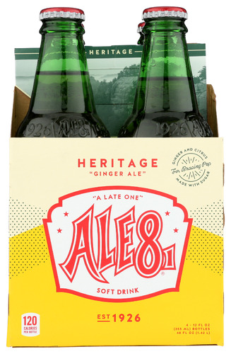 Ale-8-One Soda Heritage 4Pk 48 Fo
