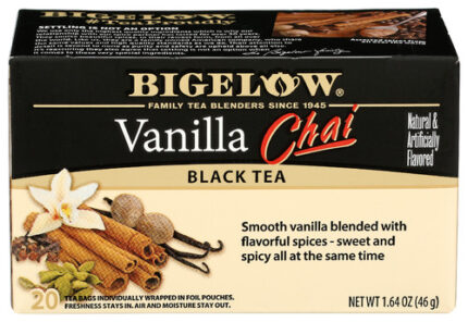 Bigelow Tea Chai Vanilla 20Bg 1.64 Oz