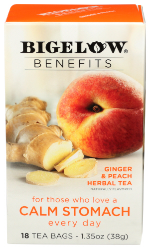 Bigelow Tea Ginger & Peach 1.35 Oz