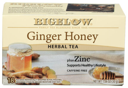 Bigelow Tea Ging Honey Plus Zinc 1.06 Oz