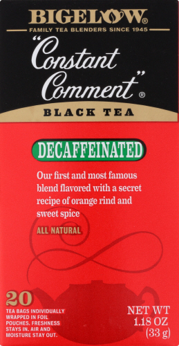 Bigelow Tea Constnt Cmmnt Decaf 20Bg 1.18 Oz