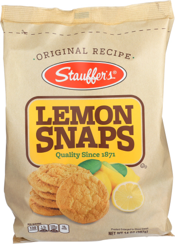 Stauffer Cookie Lemon Snaps 14 Oz