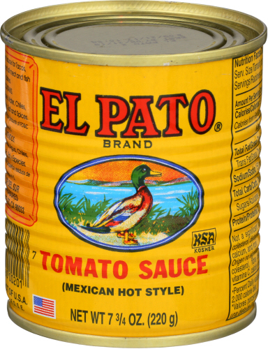 El Pato Sauce Hot Tomato 7.75 Oz