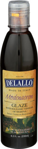 Delallo Glaze Balsamic Modenacrem 8.50 Oz
