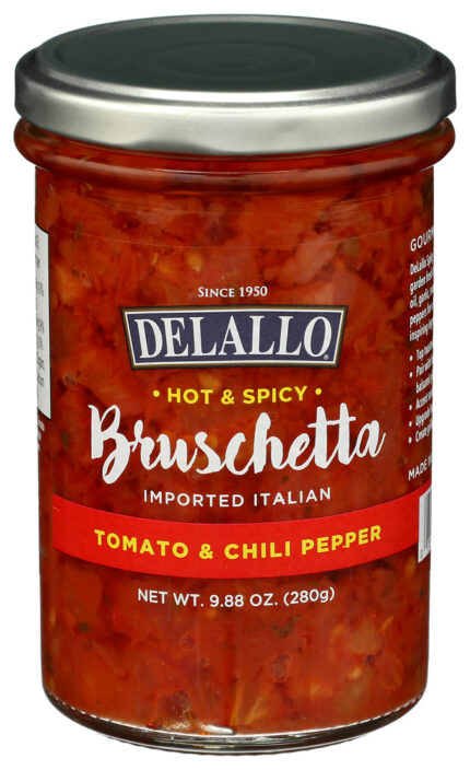 Delallo Bruschetta Spicy Tomato 9.88 Oz