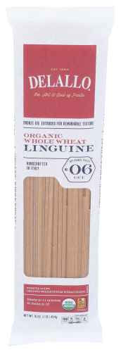 Delallo Pasta Whlwht Linguine 16 Oz